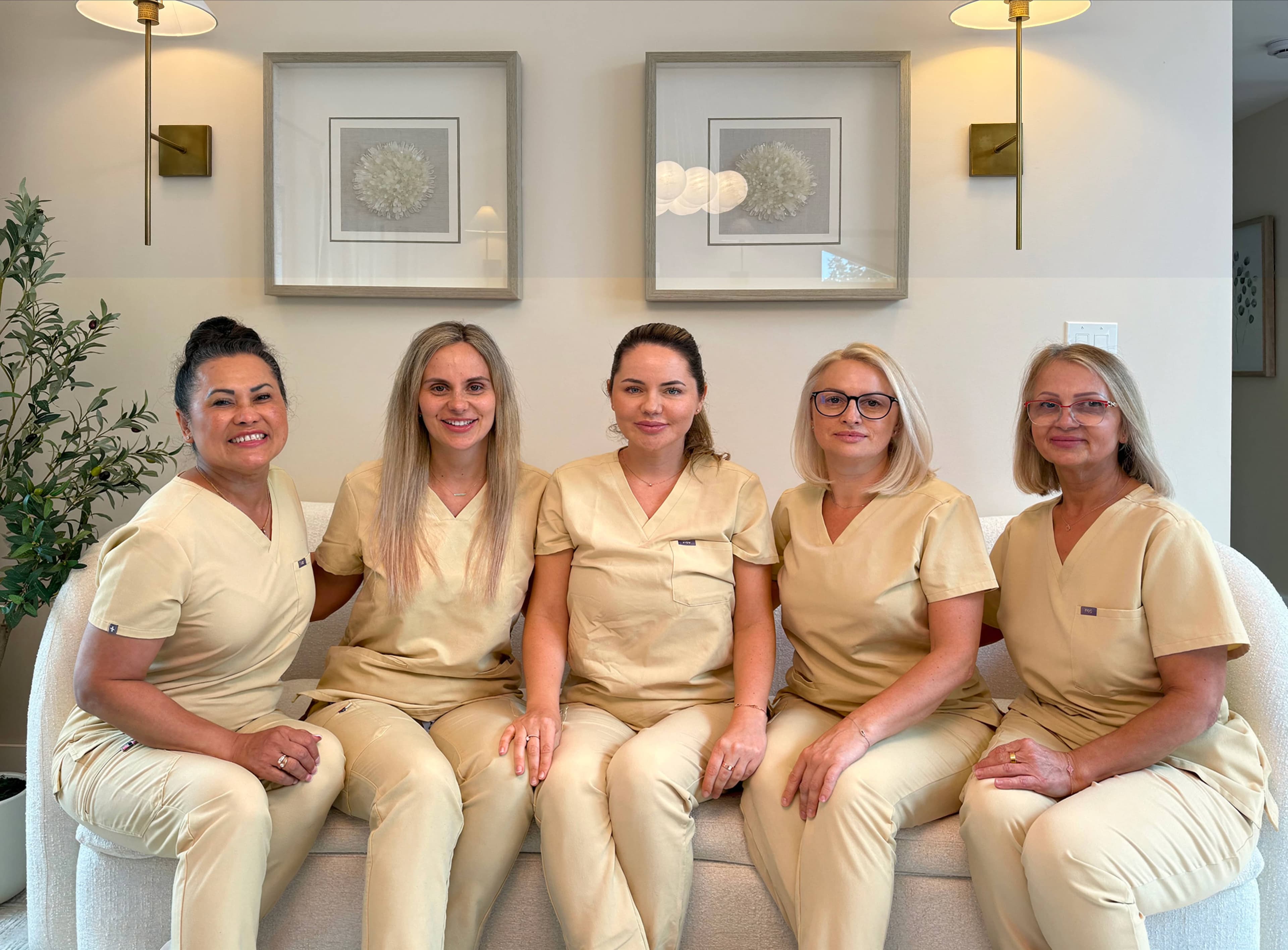 The care team at Norwood House.